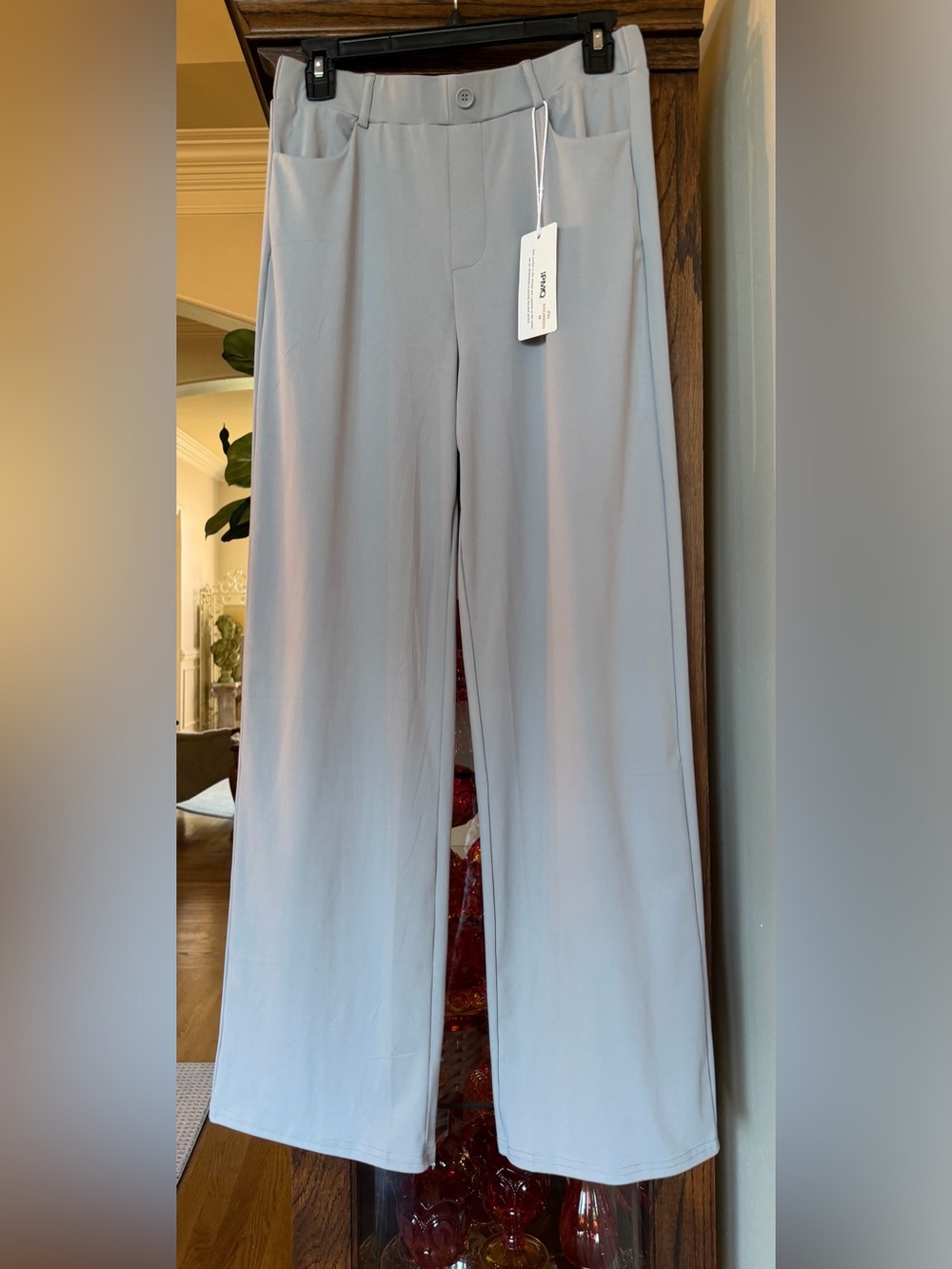 Women’s Grey Dress Pants Med NWT